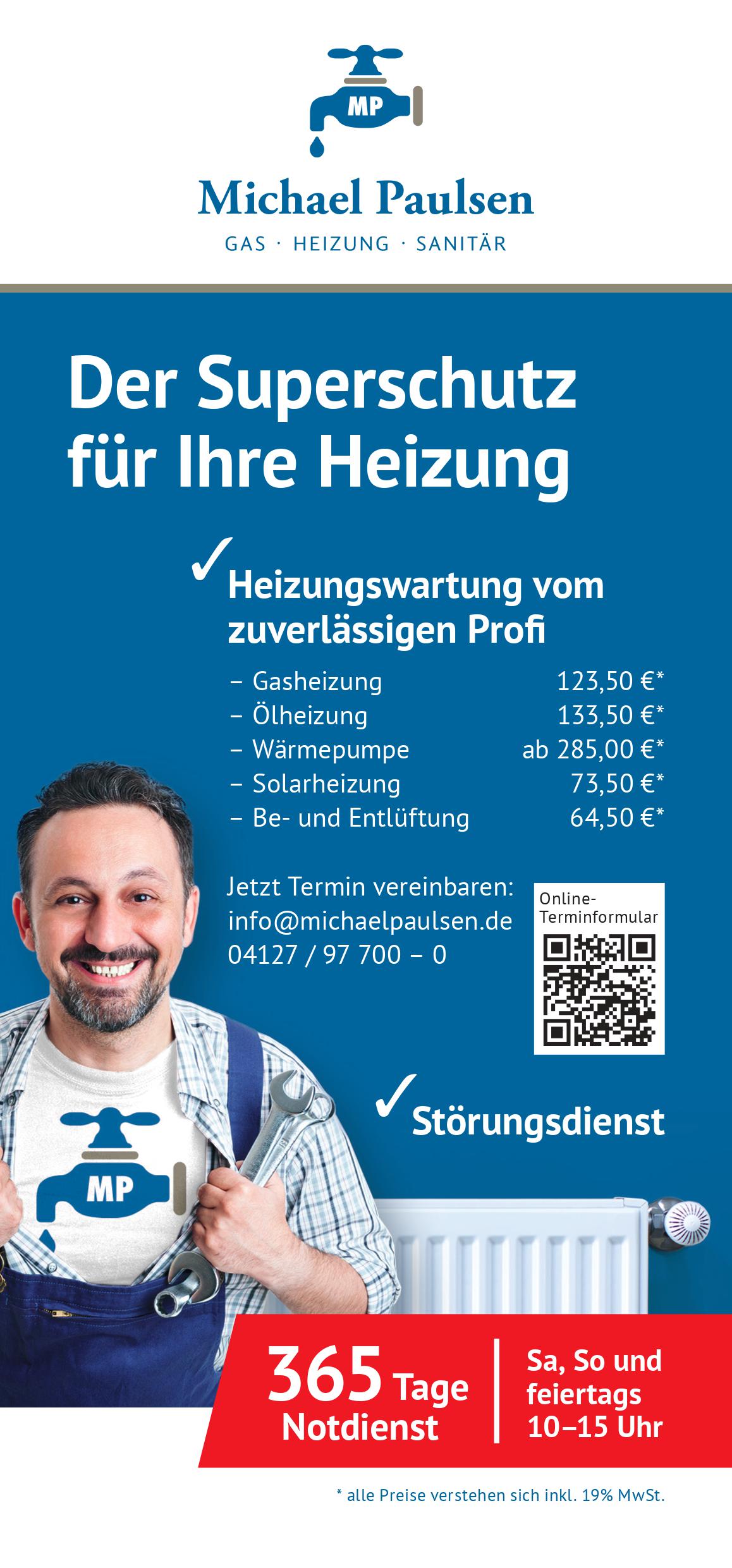 Preise Und Leistungen Von Heizungswartung Storungsdienst
